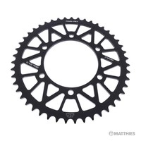 Kettenrad Teilung 520 ZäHne 47 Alu Schwarz Kettenrad Hinten JTA486.47BLK
