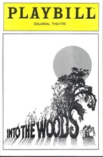 Into The Woods Playbill, Betsy Joslyn, Marcus Olson, Peter Walker, Boston, 1989
