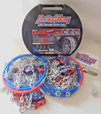 0232110 Autotrac Self-tightening Light Trucksuv Tire Chains 1 Pair Never Used