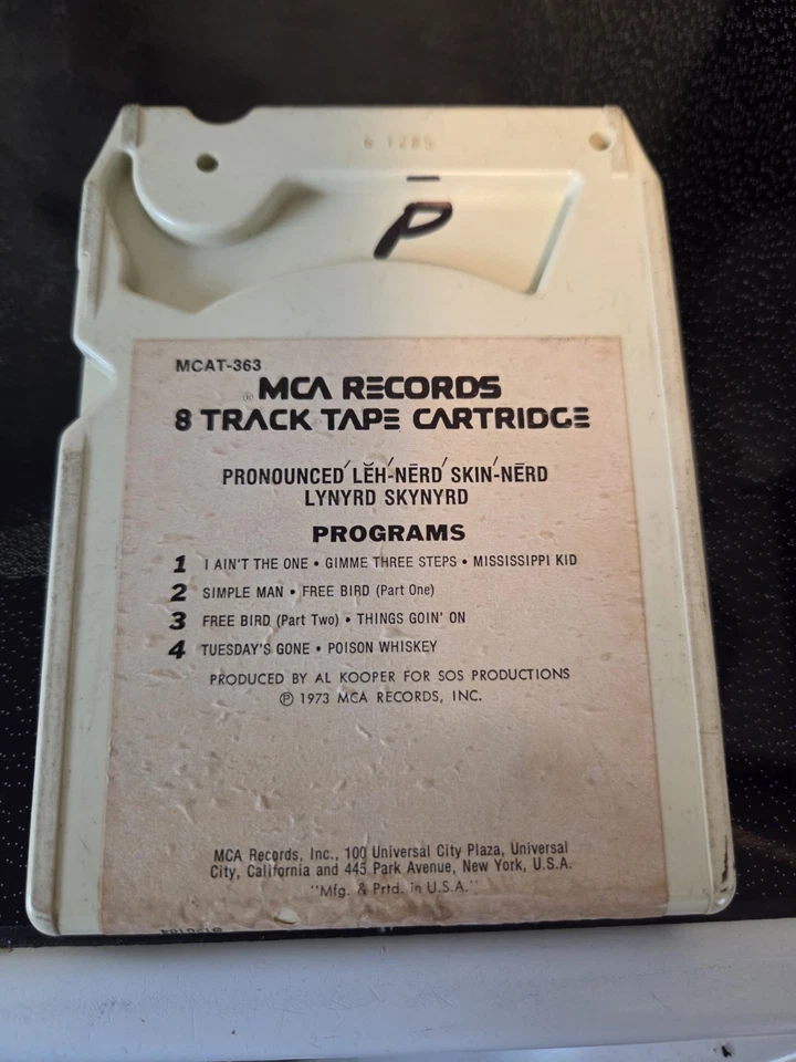 Lynyrd Skynyrd Rare Sounds Of The South 8 pistas probado funcionando Foto 3 de 4