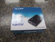 TP-Link TL-POE150S Gigabit PoE Injector 802.3af 15.4W Black - NEW in box