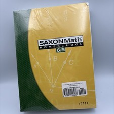 Saxon Math 6/5 Homeschool Kit Student Manual,...