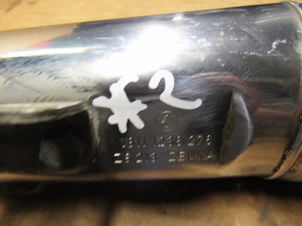 BMW R45 R65 OEM Muffler Exhaust Slip On Pipe 1811 1238 276 - Image 4 of 4