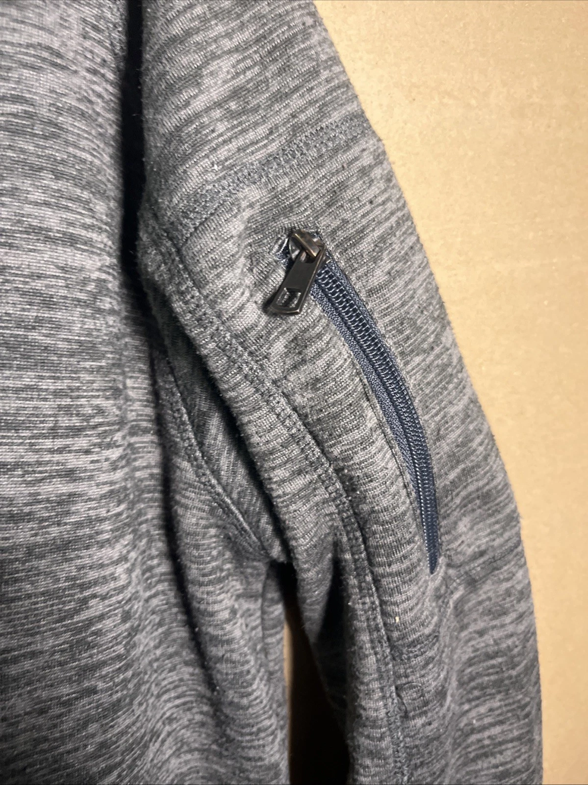 Simply Southern Men’s Lg Quarter Zip Pull Over Fleece Gray (37) image 5