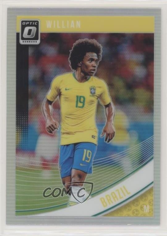 2018-19 Panini Donruss Optic Holo Prizm Willian #107 0y3