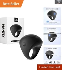 Rechargeable Soft Silicone Finger Massager - Waterproof & Lightweight Design