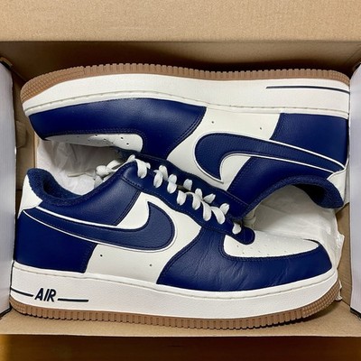 NIKE AIR FORCE 1 LOW 11.5 COLLEGE PACK MIDNIGHT SAIL NAVY DQ7659
