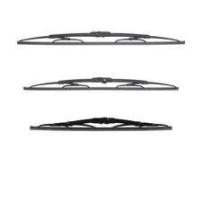 Bosch Front and Rear Windshield Wiper Blade Set Kit For Dodge Volvo