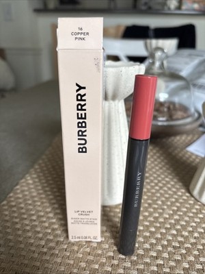 Burberry Lip Velvet Crush Sheer Matte Stain In The Color 16 Copper