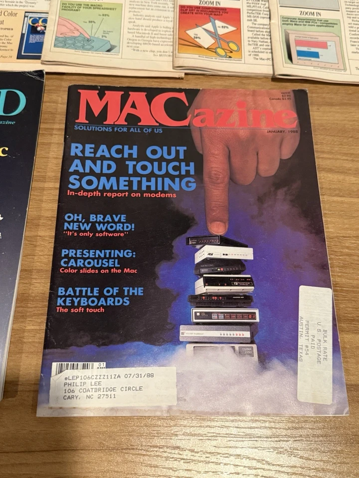 Vintage Macweek Macworld Macazine Magazines Foto 3 de 4