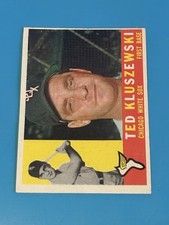 Topps 1960 Ted Kluszewski #505 Chicago White Sox Baseball MLB