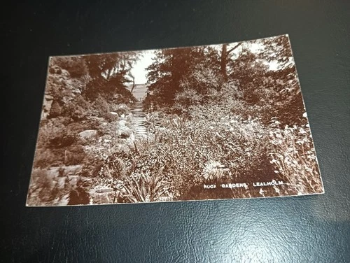 Flowers & Steps, Rock Gardens, LEALHOLM, Yorkshire  - E. Hall Of Whitby RP