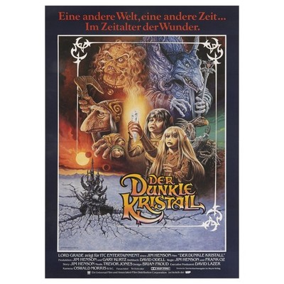 Der Dunkle Kristall  - Filmplakat  - The Dark Crystal - Jim Henson, Frank Oz