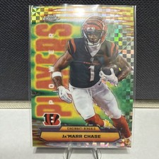 2025 Topps Chrome Football - Power Players X Fractor - JaMarr Chase #PP-21