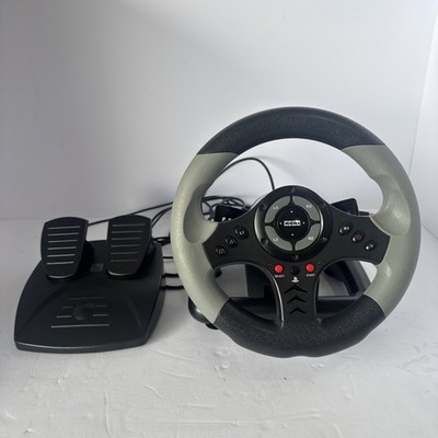 HORI Racing Wheel 3 Only UHP3-70 for Playstation 3 PS3 Tested Works