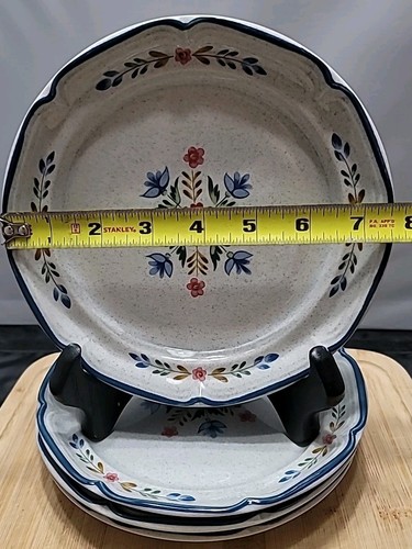 International Heritage The American Patchwork Collection 7.5” Salad Plates - Picture 4 of 4