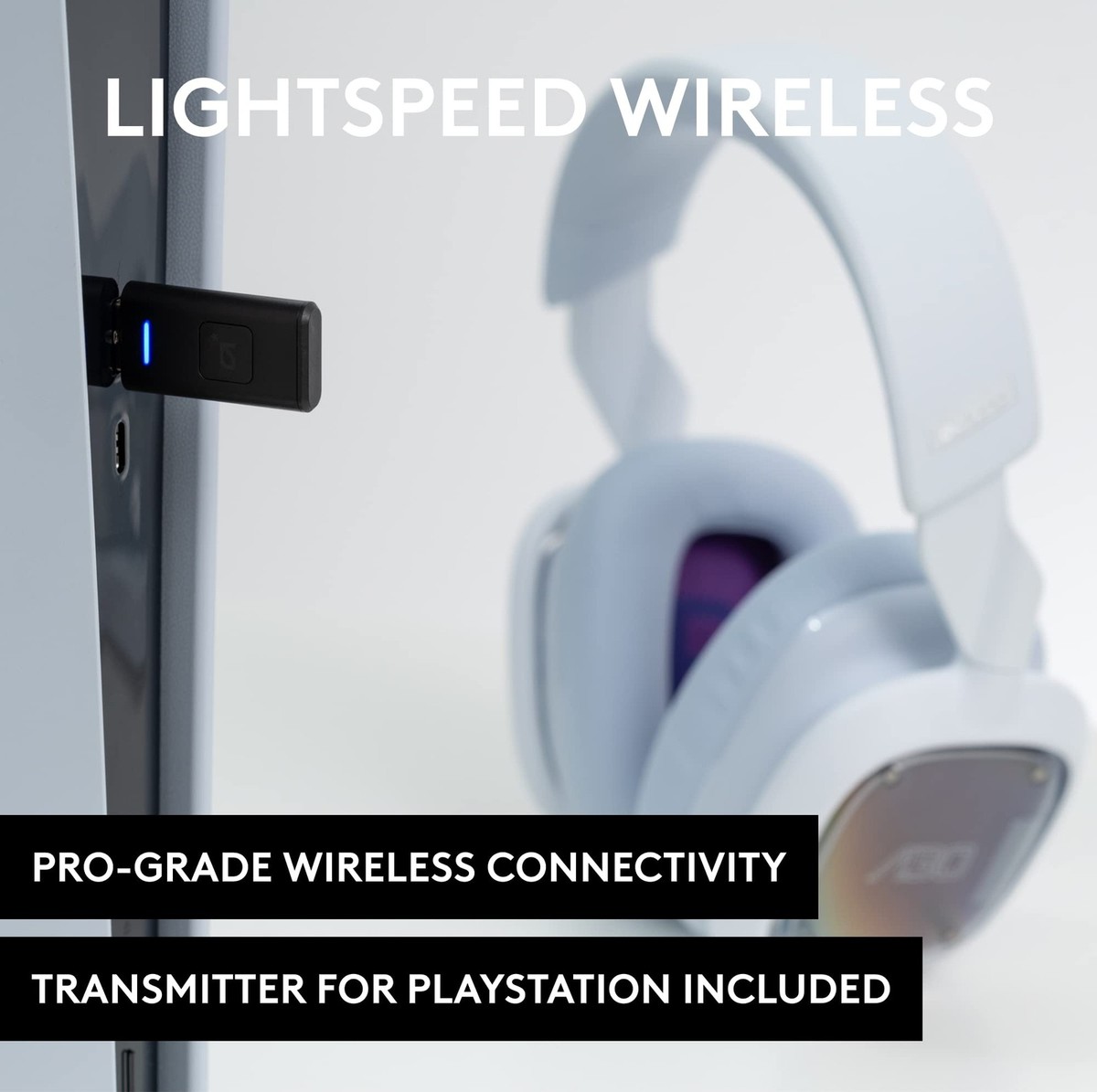 Logitech Astro A30 Wireless Gaming Headset PlayStation White
