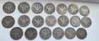 90% Silver Barber Halves $10 20-Coin Roll Good/Better-Exactly as seen in Photos