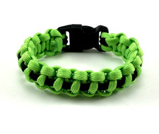 8 in. Paracord Bracelet, Handmade, Type III, 550 lb