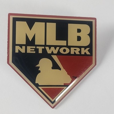 MLB Network Home Plate Pin Hat Lapel Pin MLB Baseball