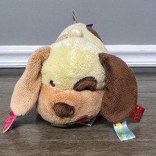 Taggies Dog Puppy Plush Lovey Security Blanket Toy Stuffed Animal