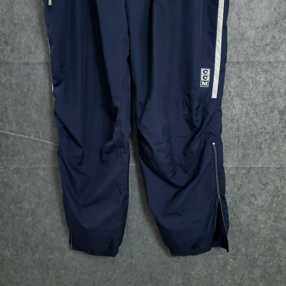 Pantalones de chándal de colección NFL Minnesota Viking para hombre XXL 2XL azul marino usados en excelente estado vintage CCM Foto 3 de 4