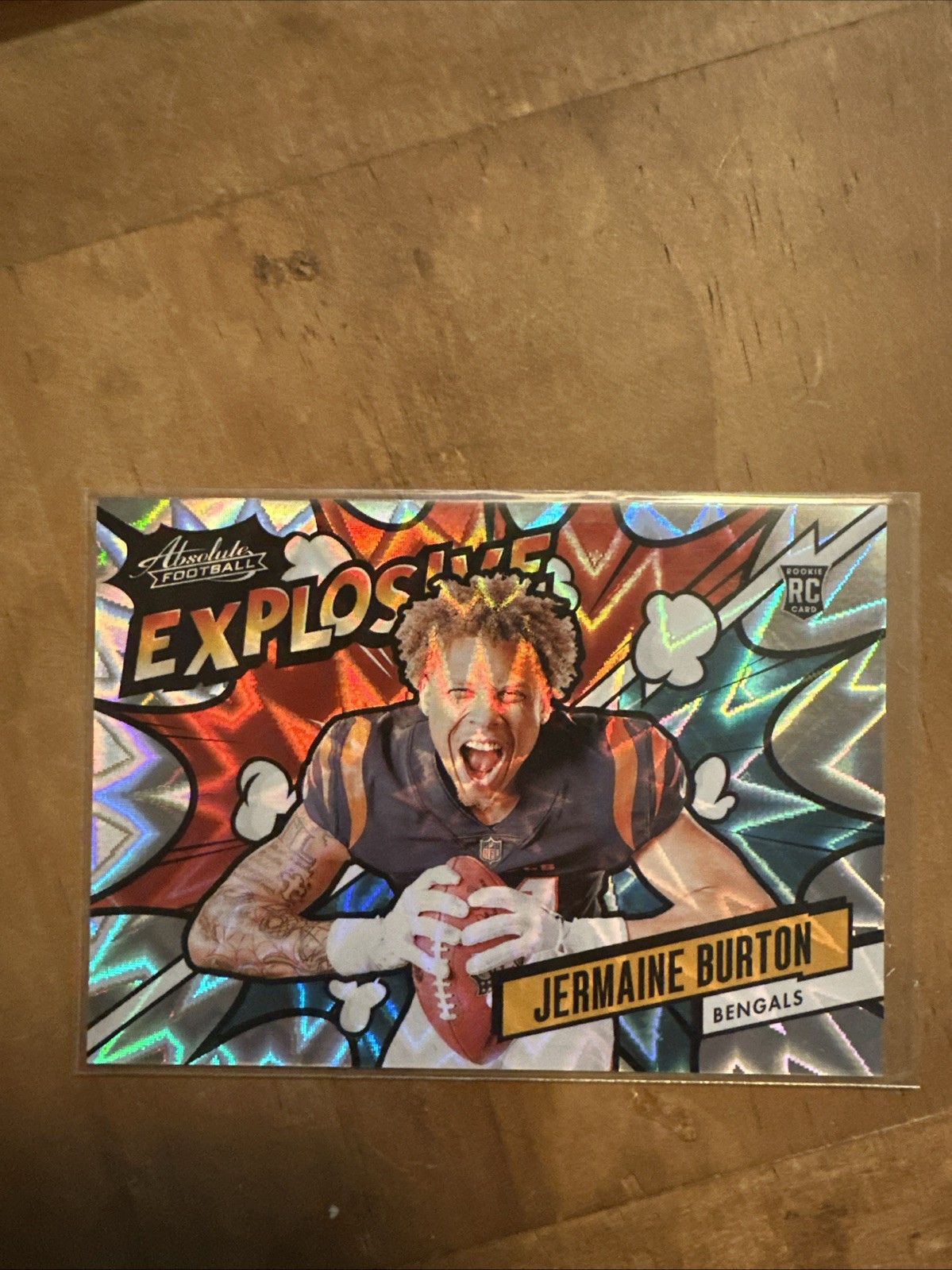 2024 Panini Absolute - Explosive Jermaine Burton #EX-JBN (RC)