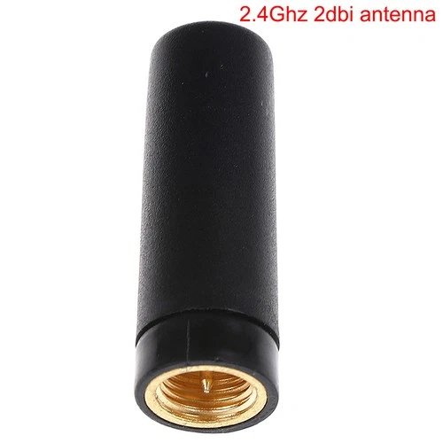 1Pc 2.4Ghz 2dbi antenna mini short 2.75cm rubber aerial SMA mal LDUKH.Z8