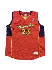 Reebok Phoenix Mercury WNBA Jersey Womens Sz L Signed Pondexter 32