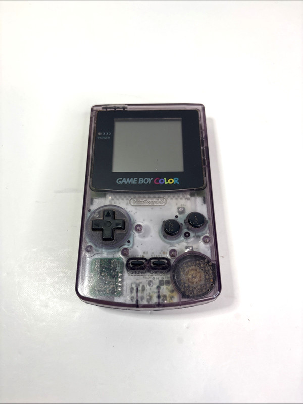 Nintendo Game Boy Color – Atomic Purple – Authentic Handheld Console – Tested