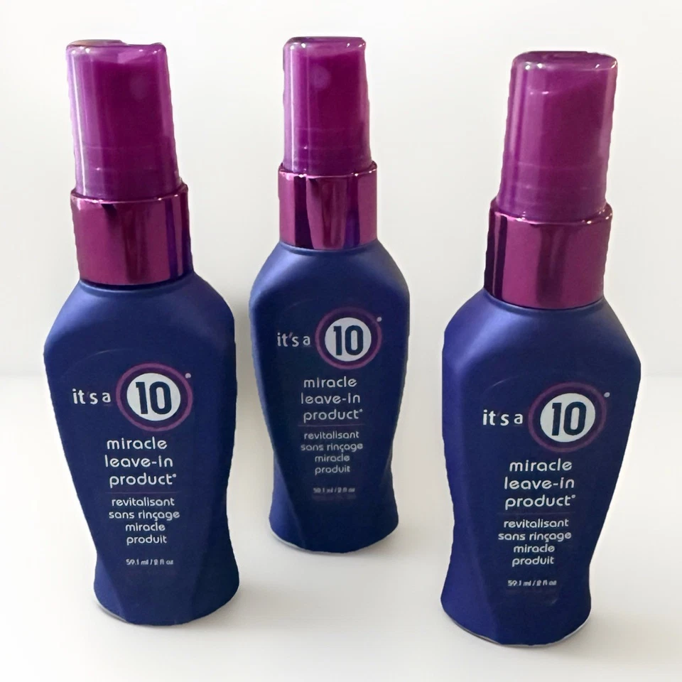 It's A 10 Miracle Leave-In Conditioner 2 oz (3pcs) Brand New - Image 3 of 3