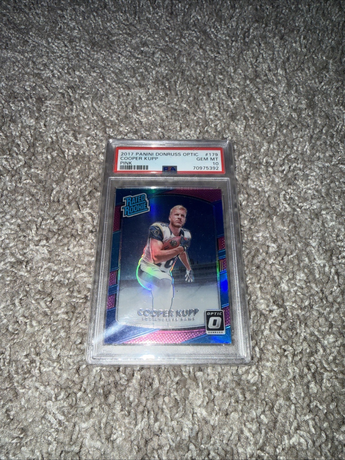 Cooper Kupp Panini Donruss Optic #179 Pink