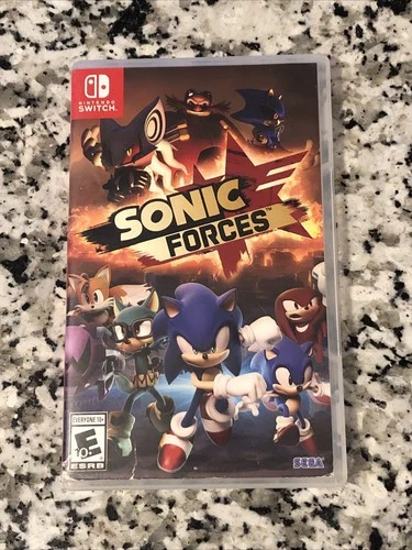 Sonic Forces (Switch, 2017) Tested! Free Shipping