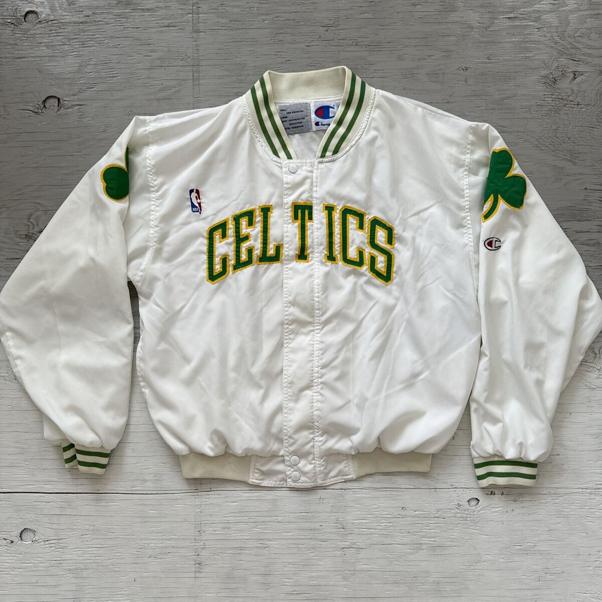 Vintage 90s Champion NBA Boston Celtics Warm Up Basketball Vintage 90s Champion NBA Boston Celtics Warm Up Basketball