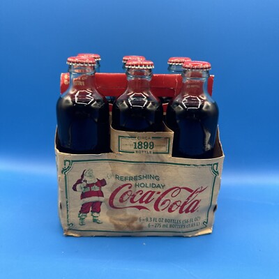 Coca-Cola Coke Limited Edition Christmas 1899 9.3 Oz Unopened