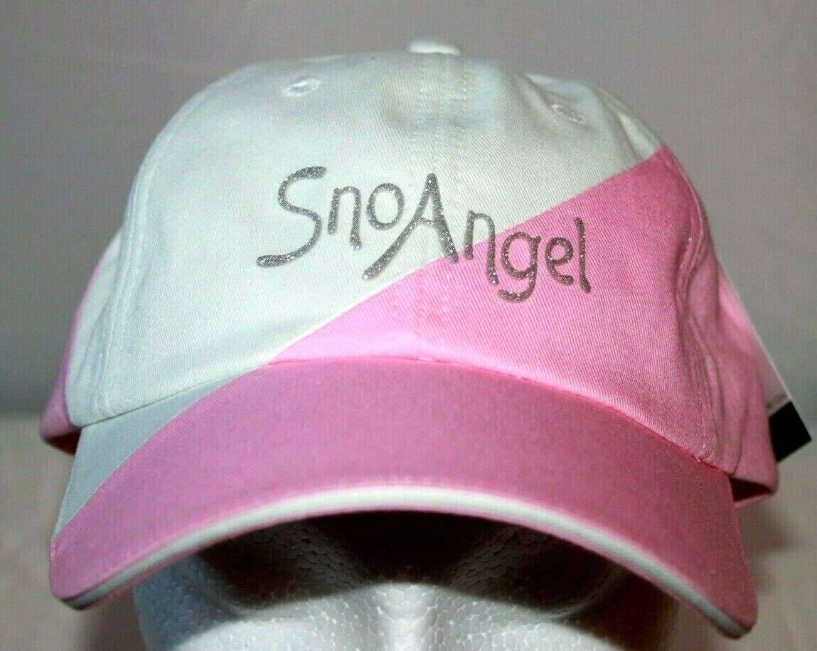 Legend brand SnoAngel Pink/White Logo Strapback Cap Hat NWT  display picture 1