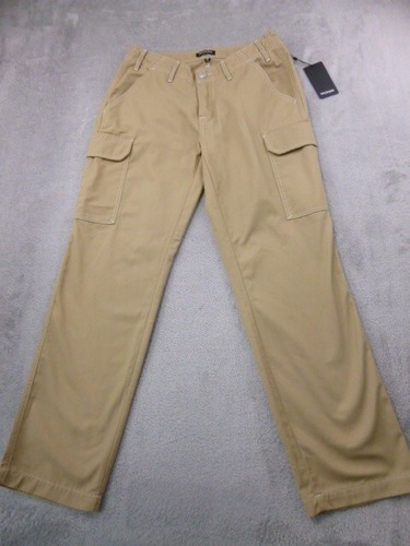 True Religion Cargohose Herren 30x32 Travertin hellbraun Baggy gerades Bein 108335 neu mit Etikett