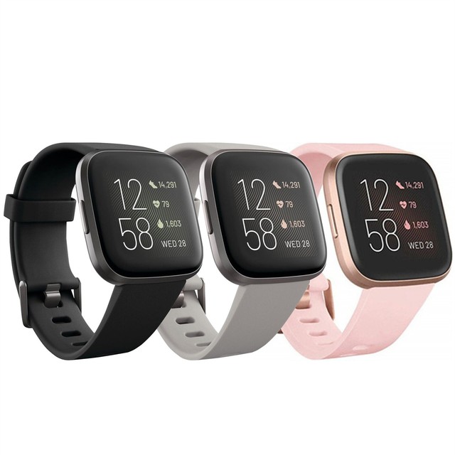 Fitbit Versa 2 Activity Tracker Health Fitness Bluetooth Smartwatch Black Gold Fitbit Versa 2 Activity Tracker Health Fitness Bluetooth Smartwatch Black Gold