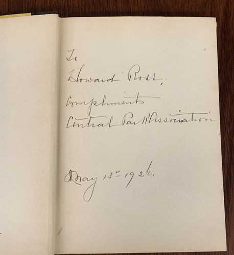 The Central Park / First Edition 1926 - VG CONDITION - Picture 4 of 10