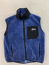 Ragged Mountain Sherpa Fleece Jacket Vest (women's Medium) Blue
