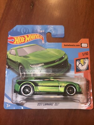 Hotwheels   2017 Camaro ZL1 grün/schwarz Muscle Mania Neu und Ovp