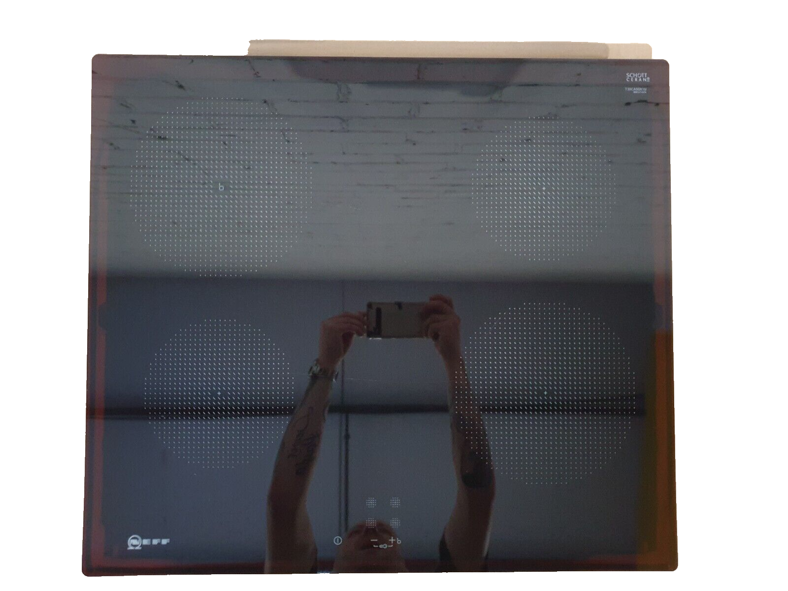 NEFF Induction Hob N30 4 Zone Front Mounted Control 59cm Black