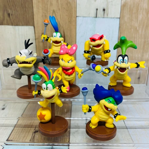 Furuta Nintendo Super Mario chocolate egg Figure Koopalings Set of 7