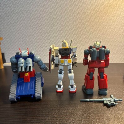 GUNDAM RX-78-2 Guntank Guncannon SET 1:144 BANDAI Model Kit | eBay