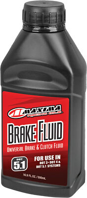 Maxima DOT 5.1 Universal Motorcycle Street Dirt Disc Brake Fluid 500ml 8082916