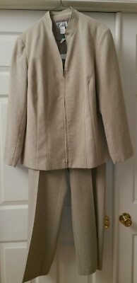 Ladies/Womens 2 Piece Pant Suit - Golden Tan -Size 16W - Dress Barn | eBay