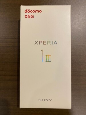 SONY Xperia 1 III Frosted Gray SO-51B [Unlocked and Tested] | eBay