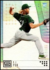  2020 Panini Status Rookie Card #19 A.J. Puk RC
