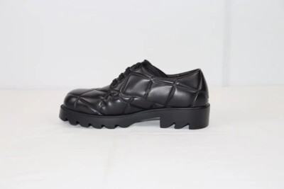 Bottega Veneta Q:2 / Quilted Nappa Leather Strut Derby Shoes
