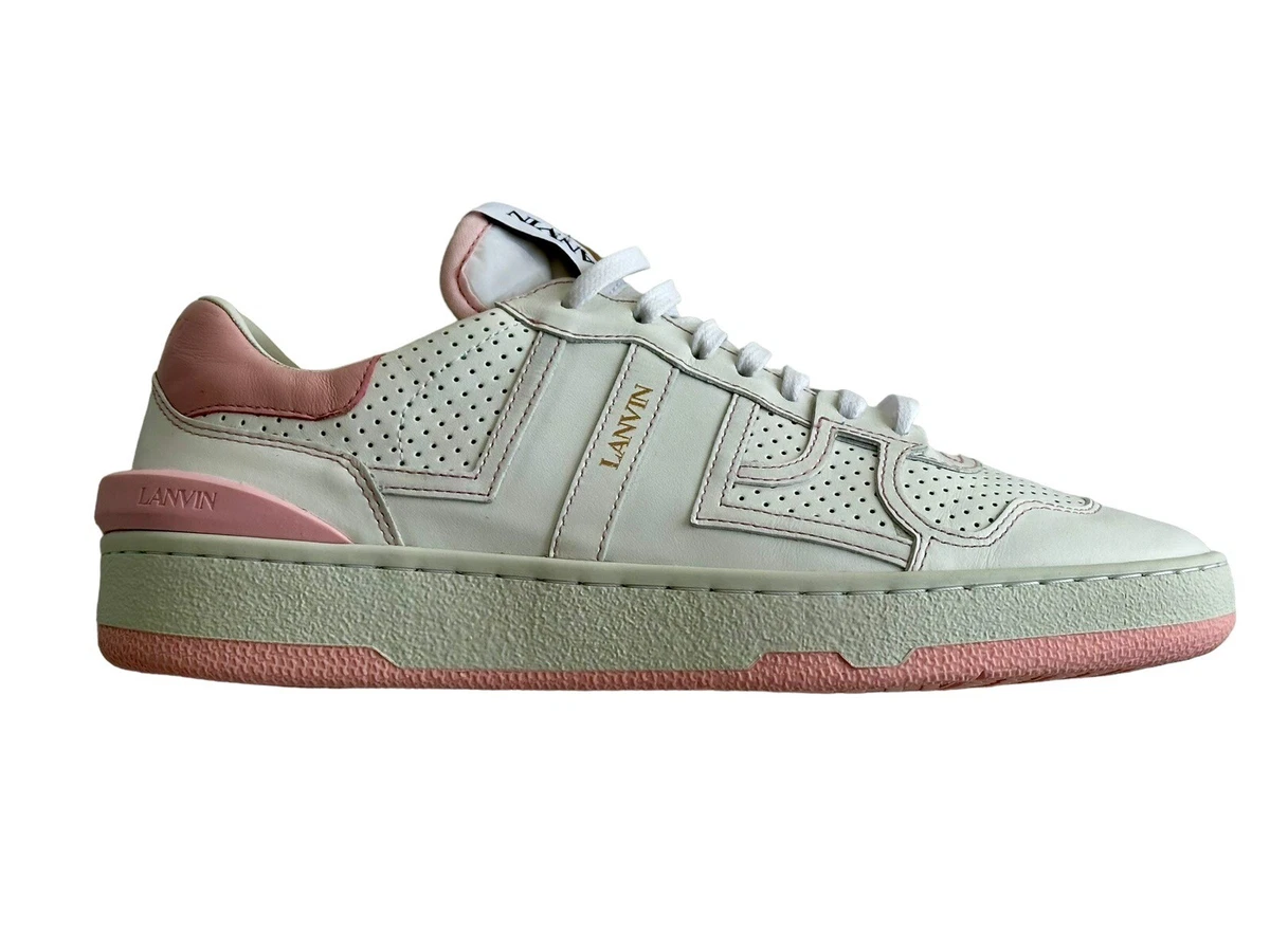 Lanvin Clay leather sneakers - White
